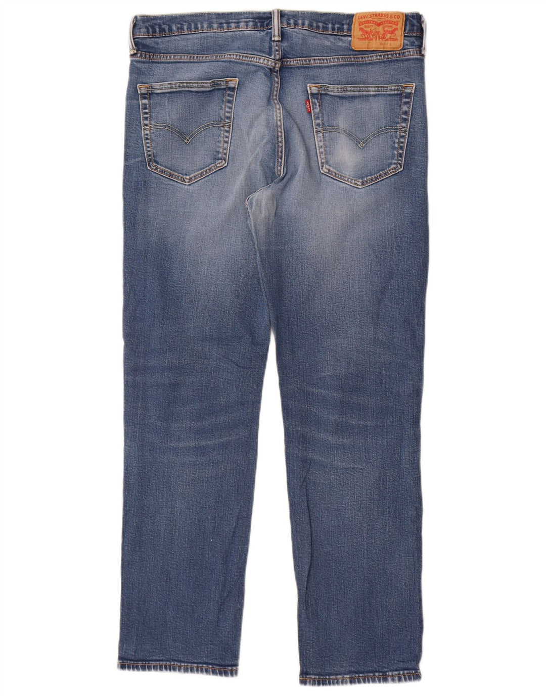 Levi's Masculino 541 Straight Jeans W34 L32 Azul Algodão