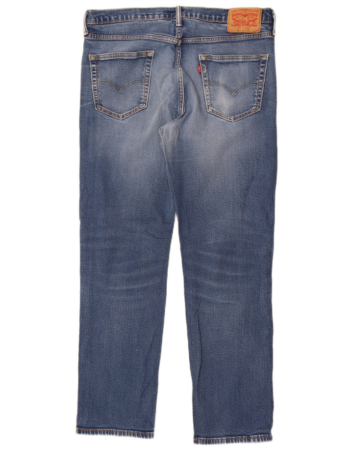Levi's Masculino 541 Straight Jeans W34 L32 Azul Algodão