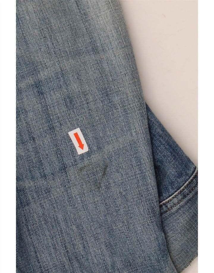 Jaqueta jeans masculina Lee UK 42 XL algodão azul