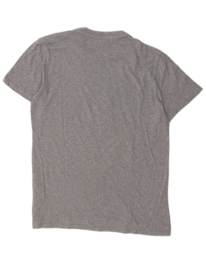Camiseta masculina gráfica Levi's Top cinza médio algodão