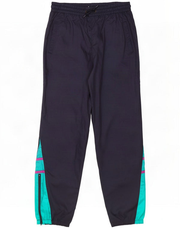 Brugi Calça de treino masculina Joggers médio azul marinho Colourblock
