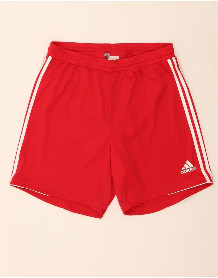 Adidas Mens Climacool Sport Shorts Médio Poliéster Vermelho
