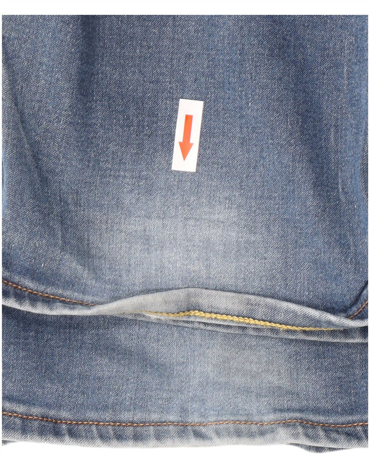 Lee Mens Marion Straight Jeans W31 L31 Azul Algodão