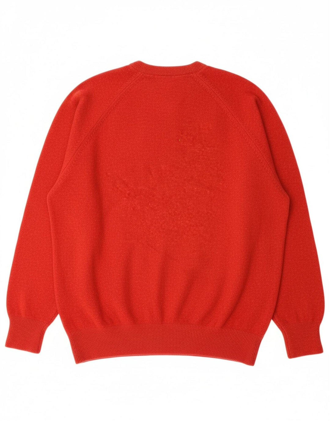 Suéter masculino LYLE & SCOTT com gola redonda grande vermelho