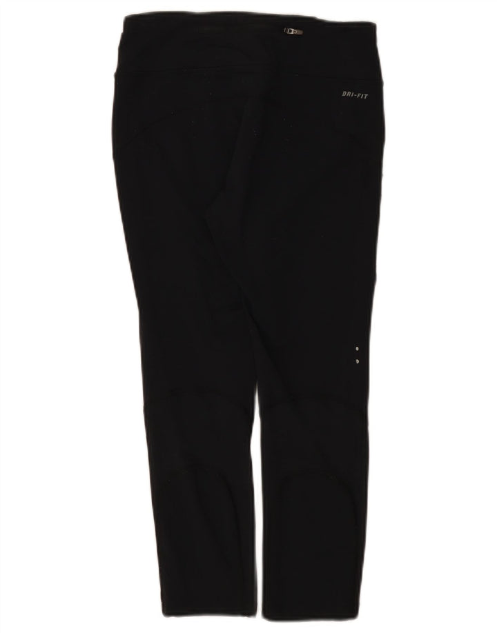 Leggings Nike Dri Fit Capri UK 8 Pequeno Preto Nylon
