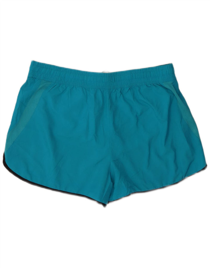 Shorts esportivos feminino Fila UK 18 XL azul poliéster