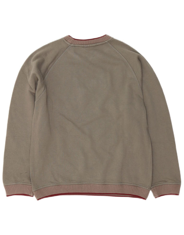 Puma Boys Graphic Sweatshirt Jumper 11-12 Anos Cinza Algodão