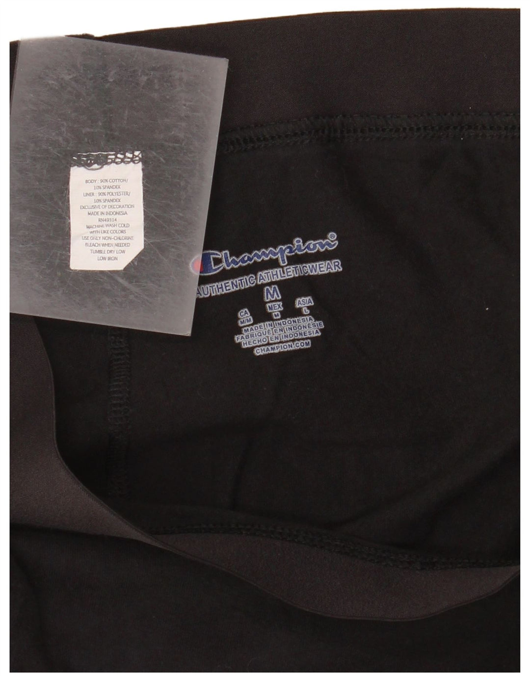 Leggings femininas CHAMPION Colorado State Rams Reino Unido 12 algodão preto médio
