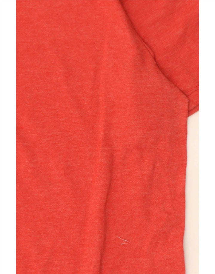 Camiseta masculina Hurley com estampa gráfica grande poliéster vermelho