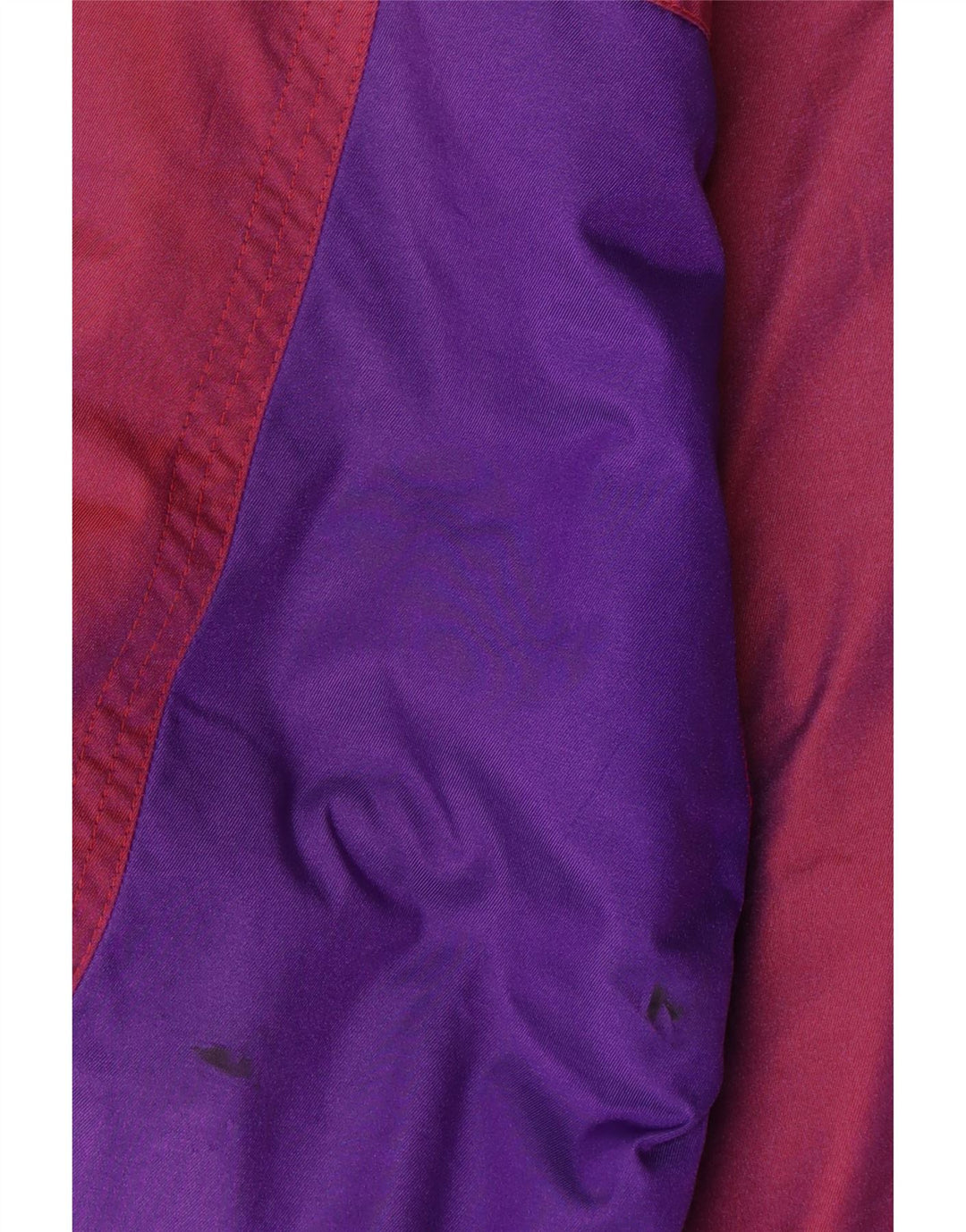 Jaqueta de esqui masculina vintage IT 54 XL poliamida colorblock multicolorida