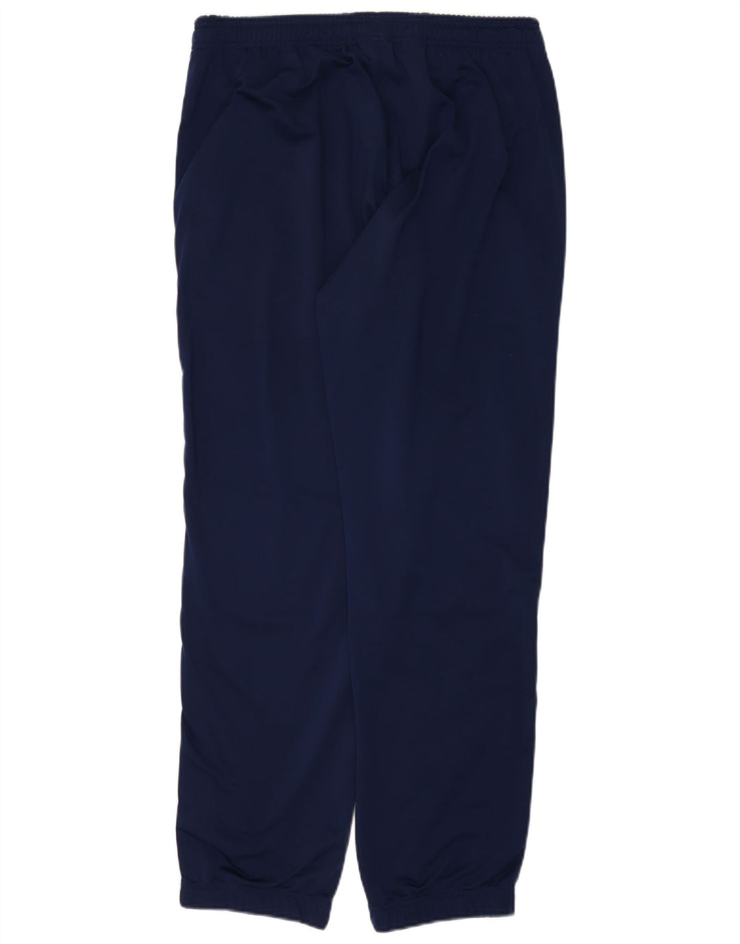 Calça de treino masculina Adidas Joggers grande poliéster azul marinho