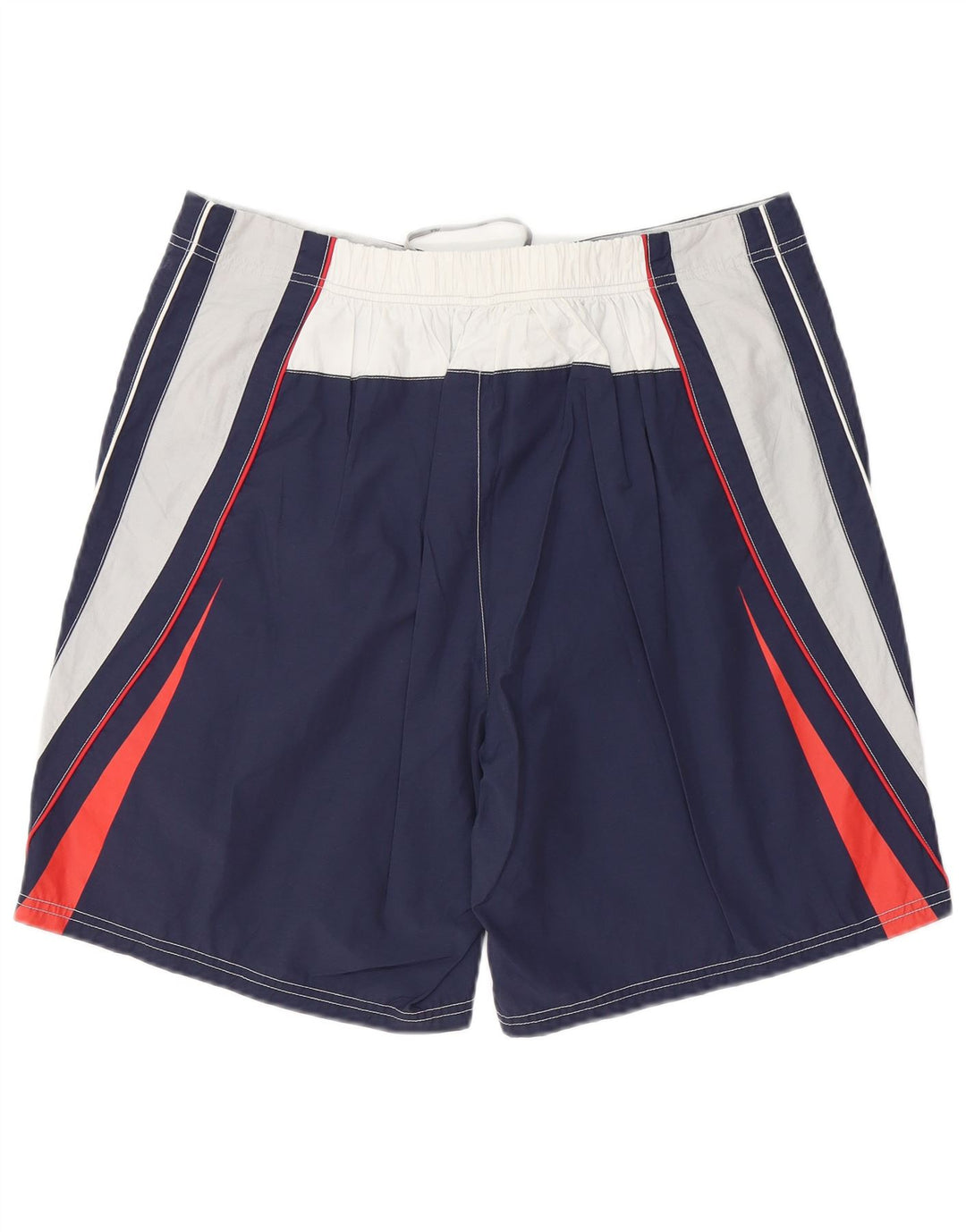 Shorts de natação masculino Fila Graphic 2XL poliéster colorblock azul marinho