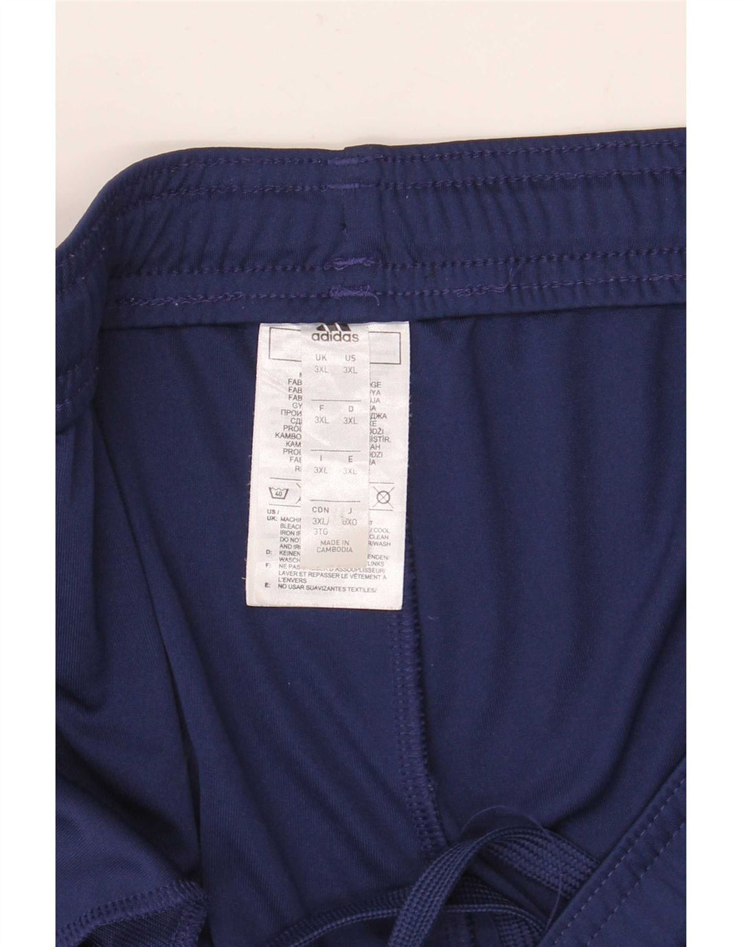 Adidas masculino Aeroready Sport Shorts 3XL azul marinho poliéster