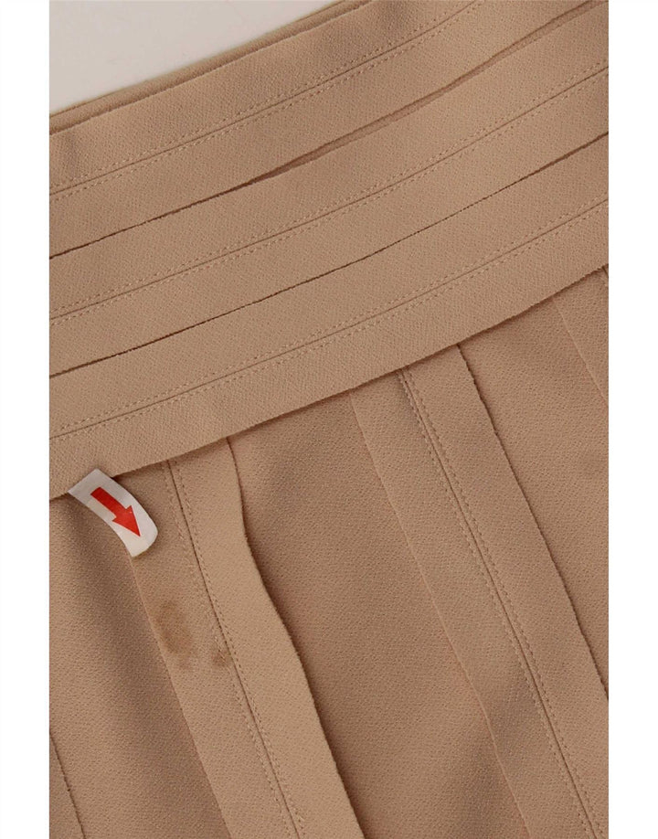 Saia lápis feminina Guess By Marciano grande W32 poliéster bege