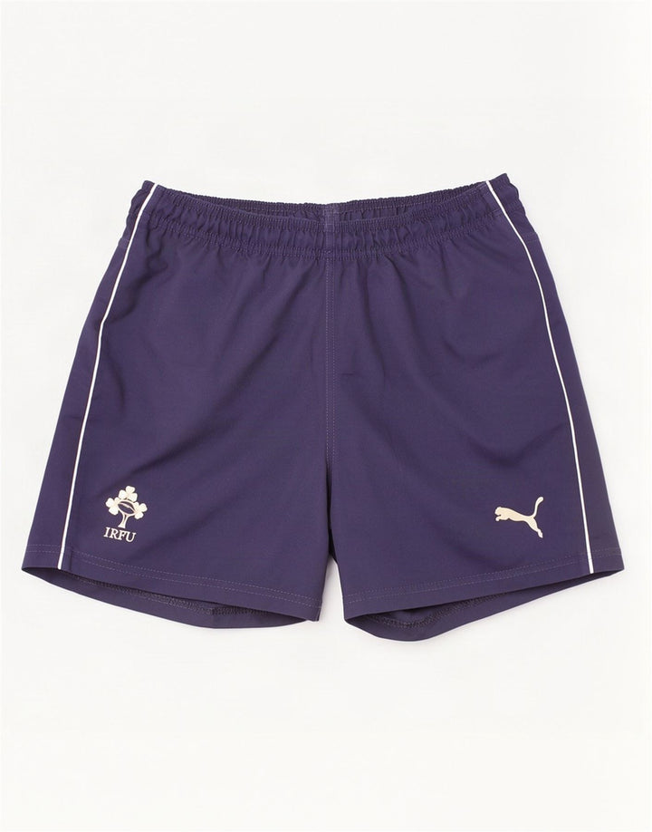 Shorts esportivos Puma Boys Ireland 11-12 anos azul marinho poliéster