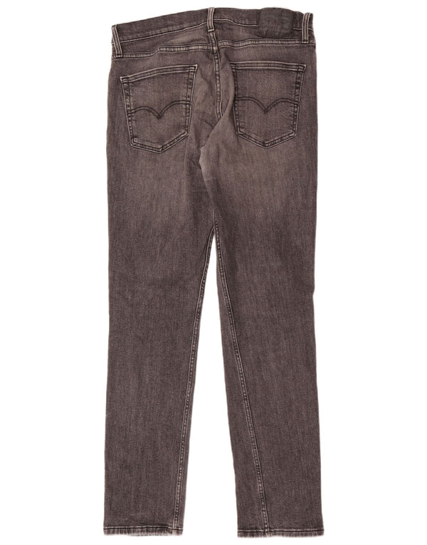 Calça Jeans Levis 511 Slim Masculina W36 L33 Cinza Algodão