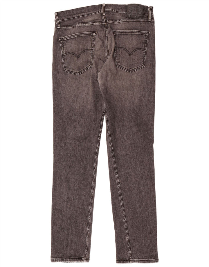 Calça Jeans Levis 511 Slim Masculina W36 L33 Cinza Algodão