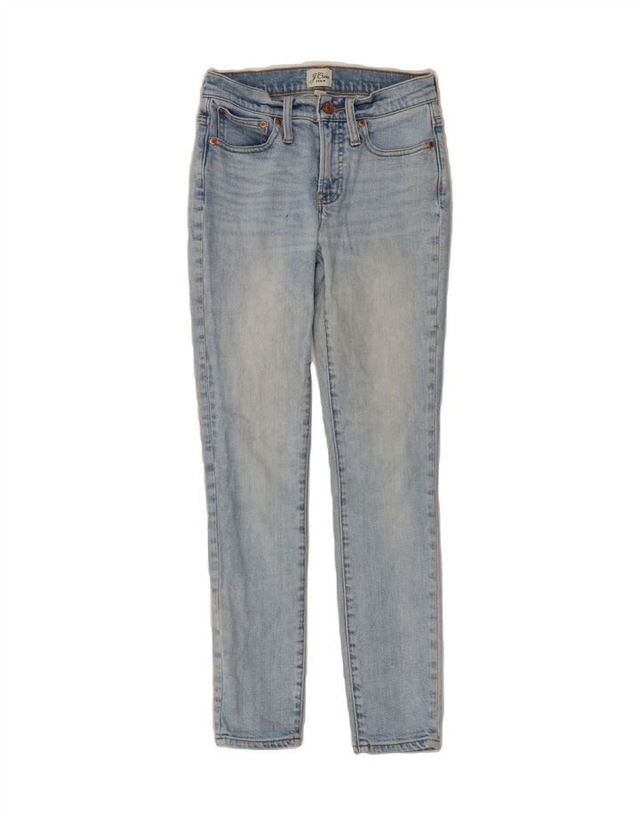 J. CREW Womens Slim Jeans W24 L28 Blue Cotton Vintage J. Crew and Second-Hand J. Crew from Messina Hembry 