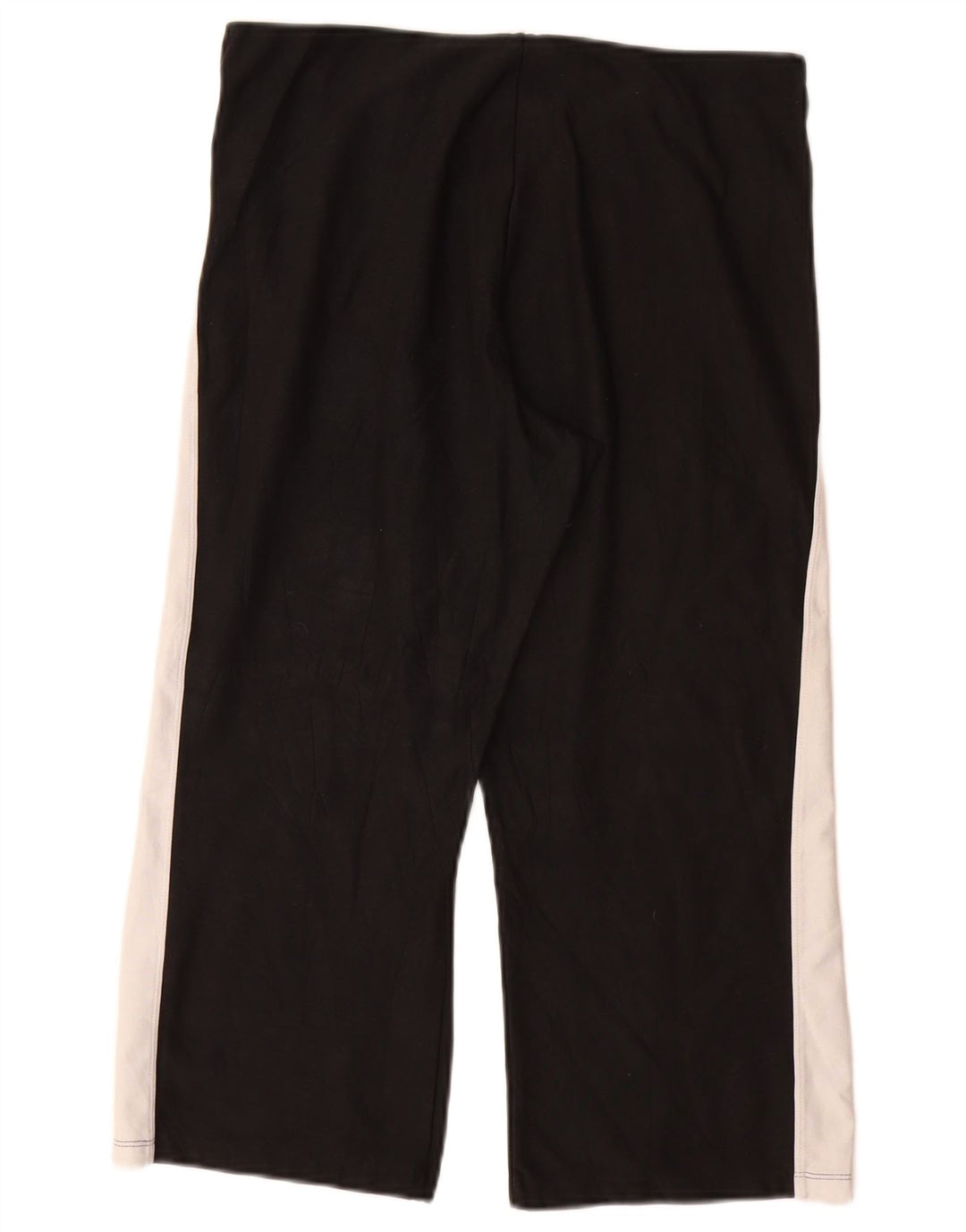 Calça de treino feminina NIKE Dri Fit US 8/10 médio preto colorblock