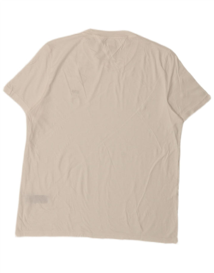 Camiseta masculina Tommy Hilfiger Top 2XL algodão branco