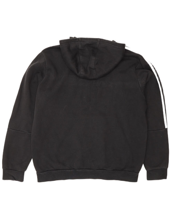 Adidas masculino gráfico moletom com capuz XL preto algodão esportivo