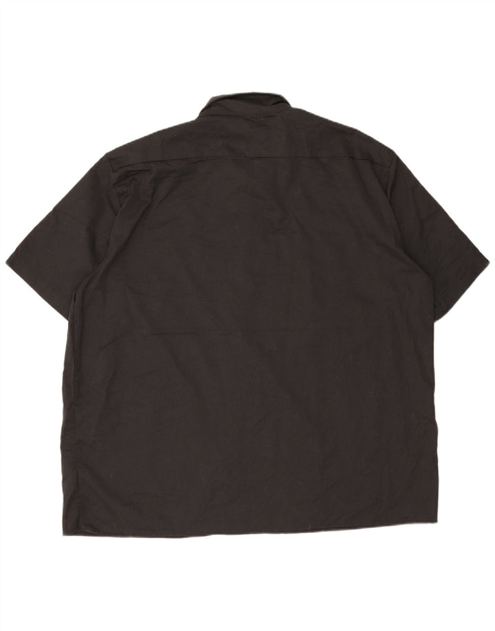 Camisa masculina de manga curta Dickies 2XL poliéster preto