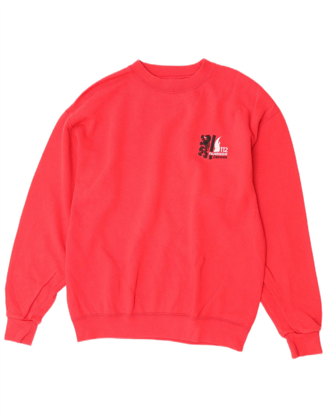 Jerzees masculino regular fit moletom jumper médio algodão vermelho