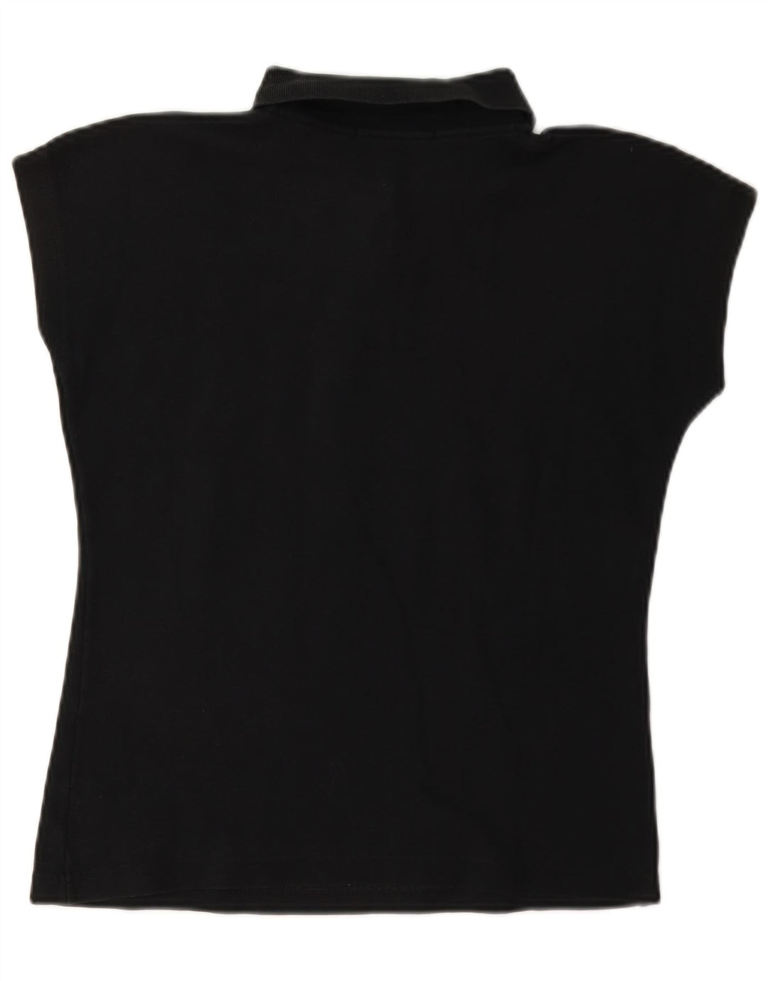 Camisa polo feminina Fila IT 46 grande algodão preto