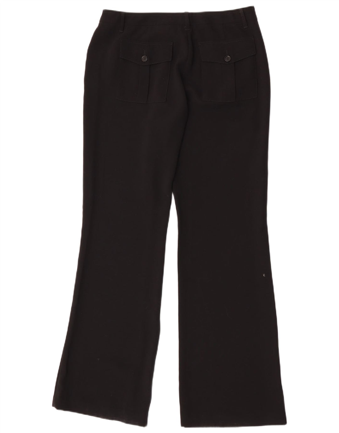 Calça Chino Feminina Bootcut Benetton IT 44 Médio W28 L32 Poliéster Preto