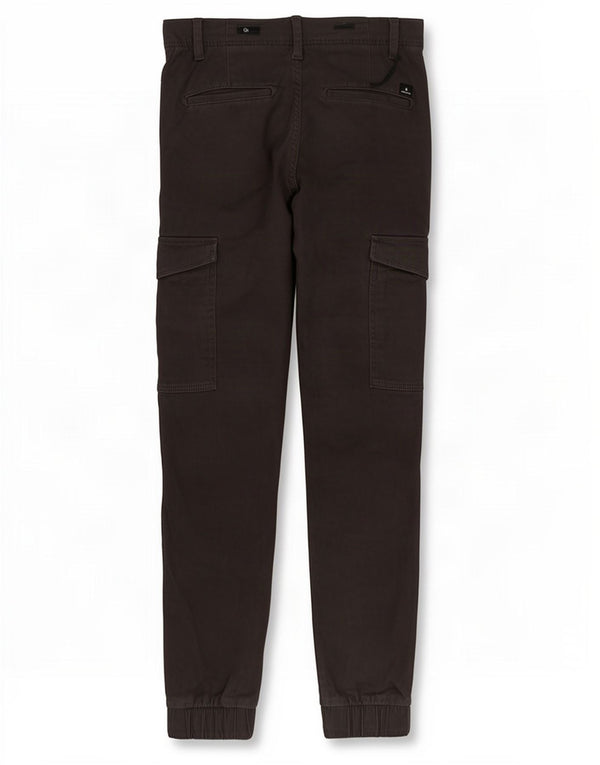 Calça cargo masculina Jack & Jones Joggers W28 L29 algodão cinza