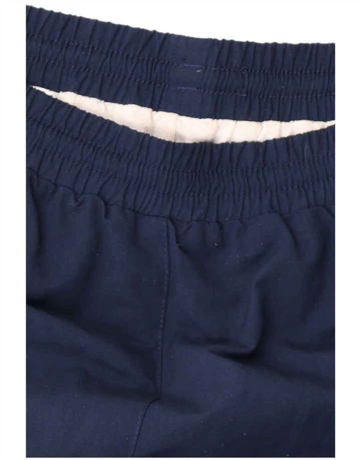 Calça de treino masculina ADIDAS Joggers médio azul marinho colorblock