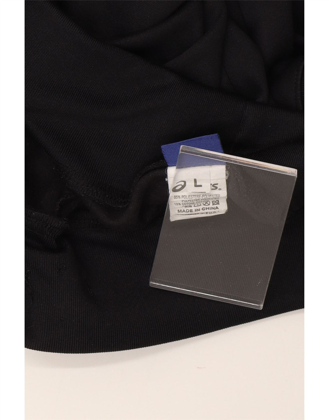 Calça de treino feminina ASICS Joggers UK 14 grande poliéster preto