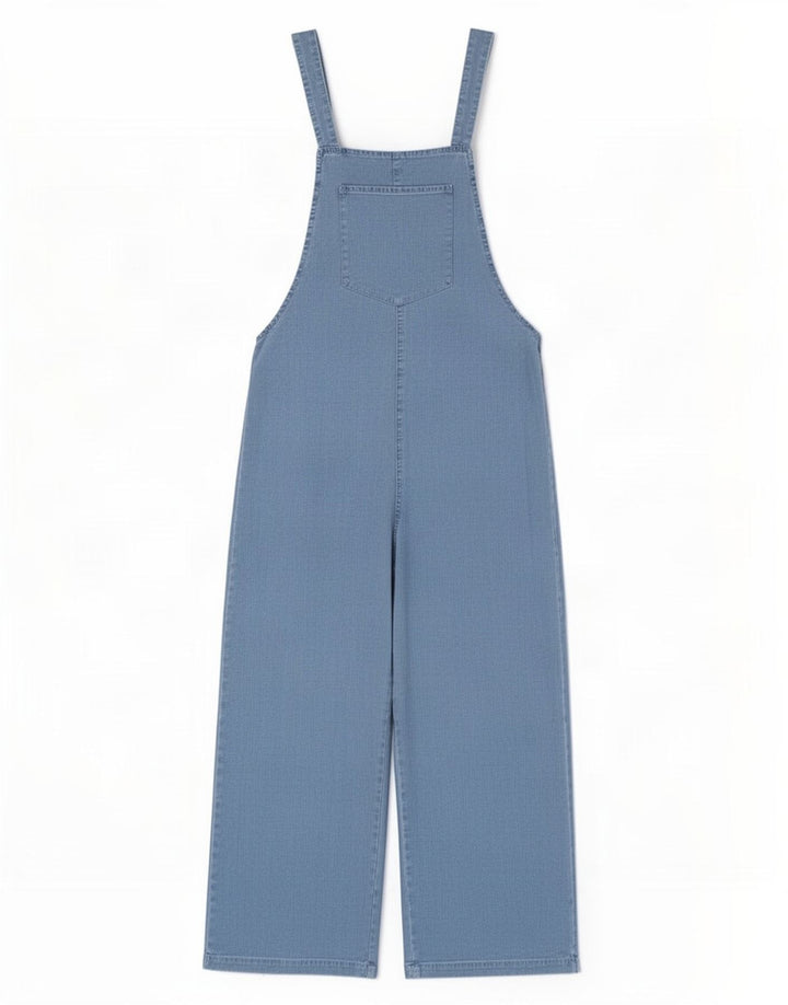 Macacão jeans feminino Zara Reino Unido 10 pequeno azul