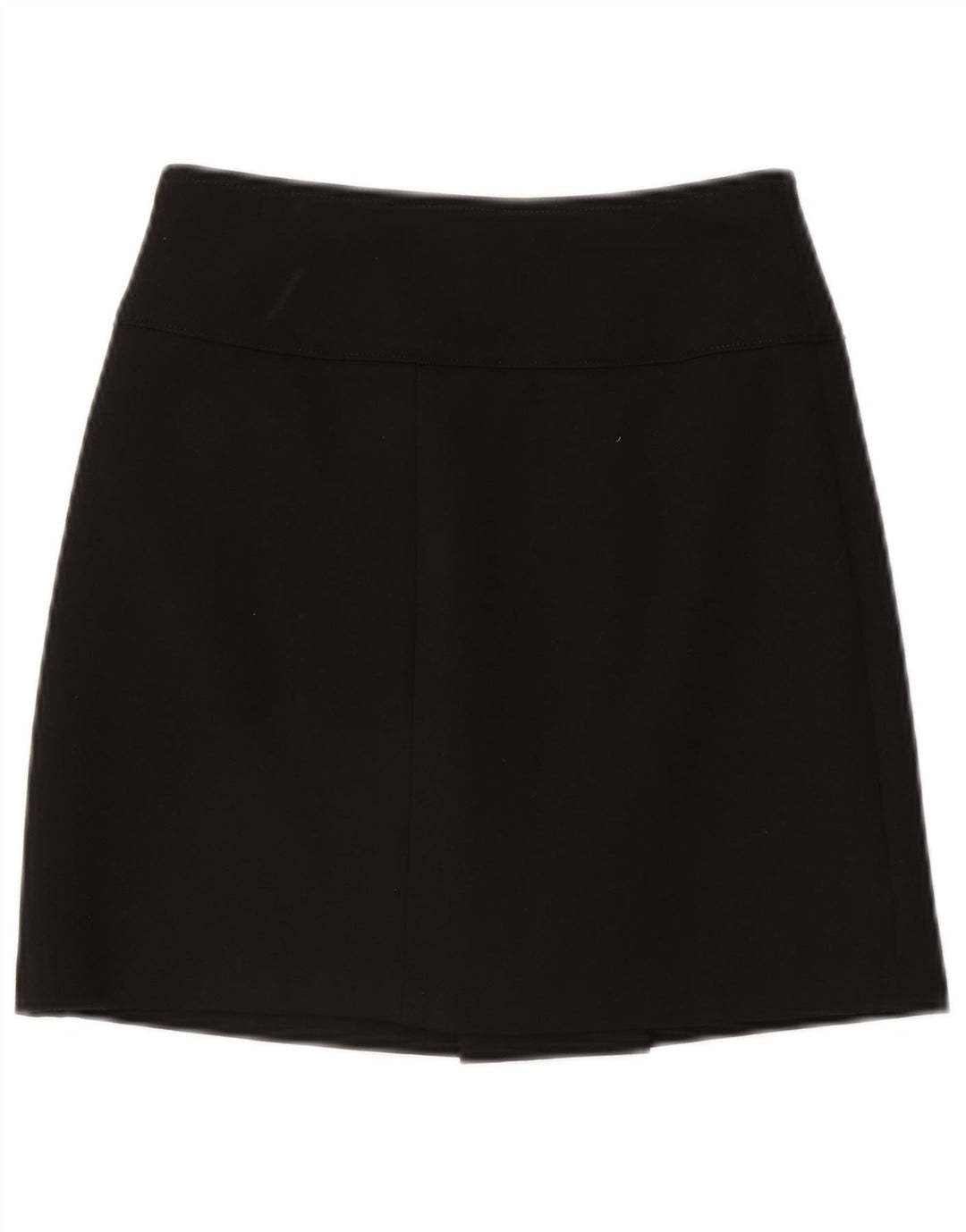 Minissaia feminina Tommy Hilfiger EUA 4 pequena W26 viscose preta