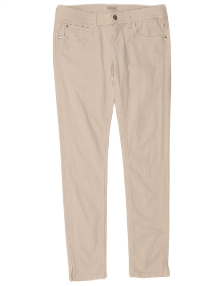 Jeans skinny feminino MELTIN' POT W29 L32 algodão branco