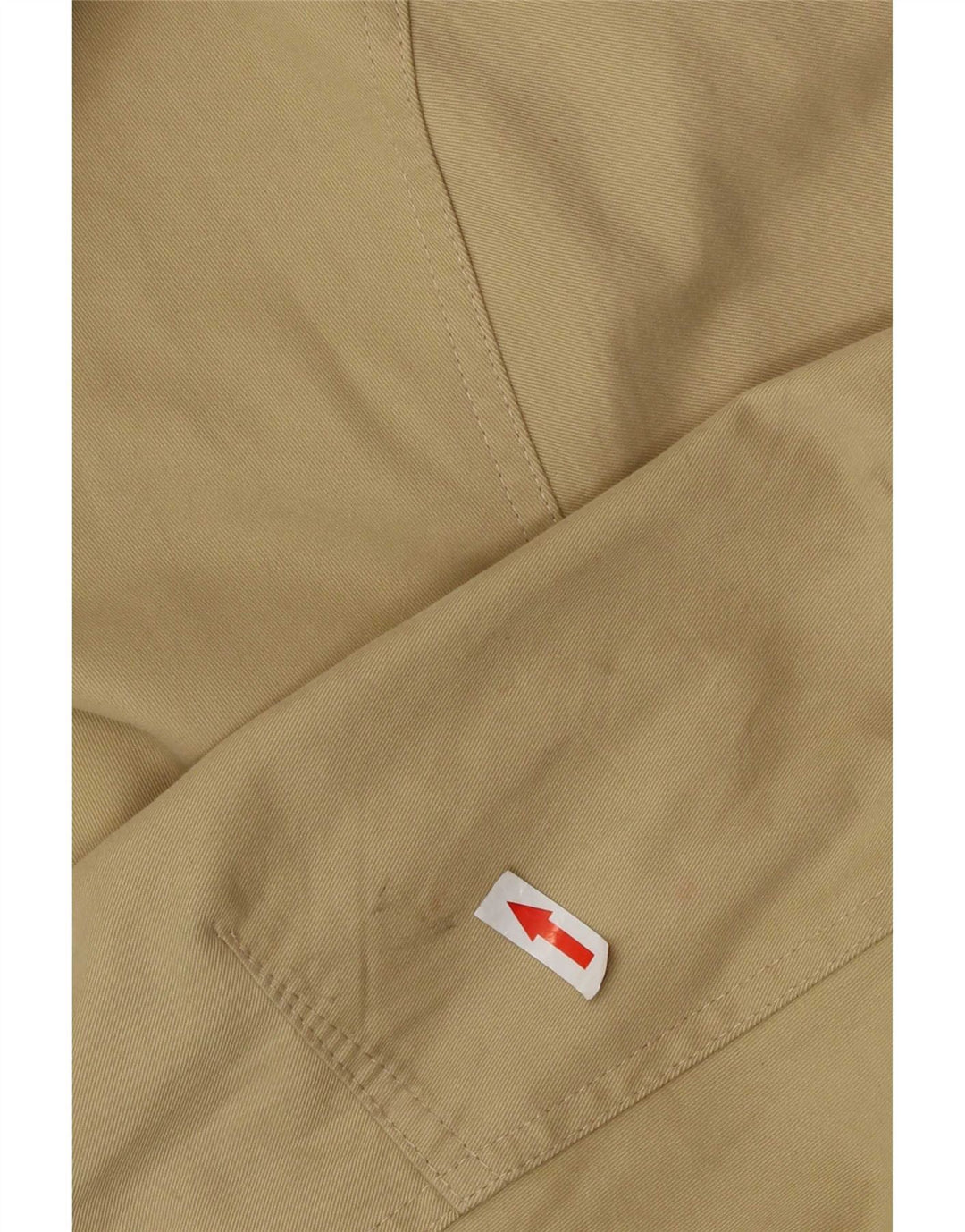 Jaqueta bomber masculina Amerigo Vespucci UK 44 2XL poliéster bege
