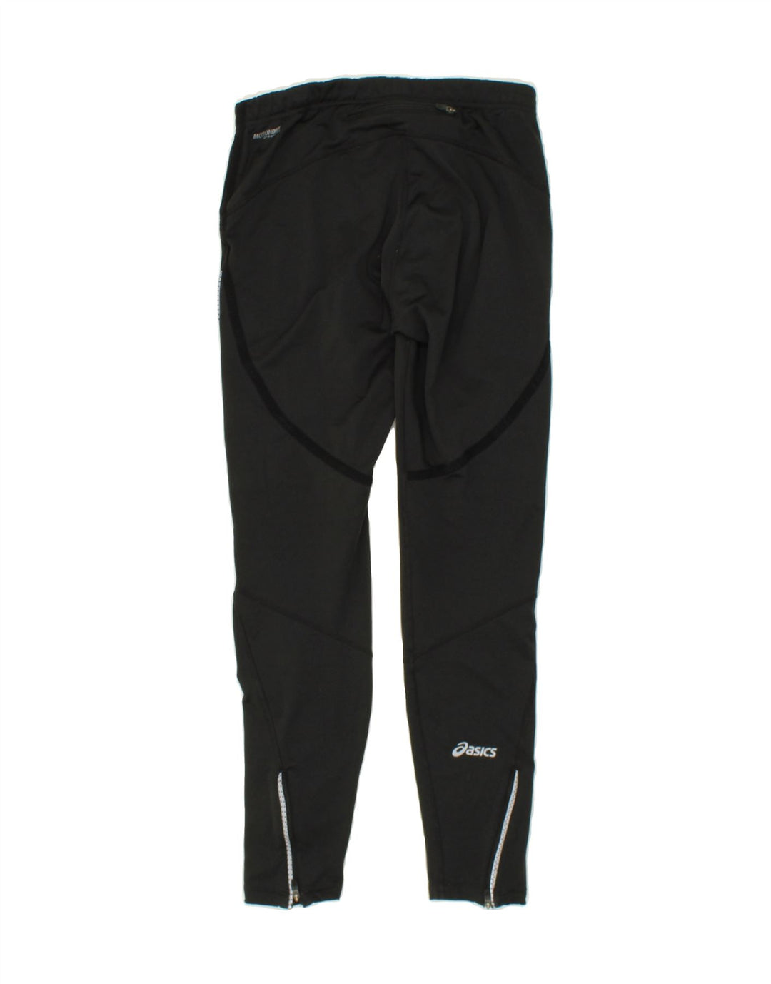 ASICS Womens Leggings UK 12 Medium Black Vintage Asics and Second-Hand Asics from Messina Hembry 