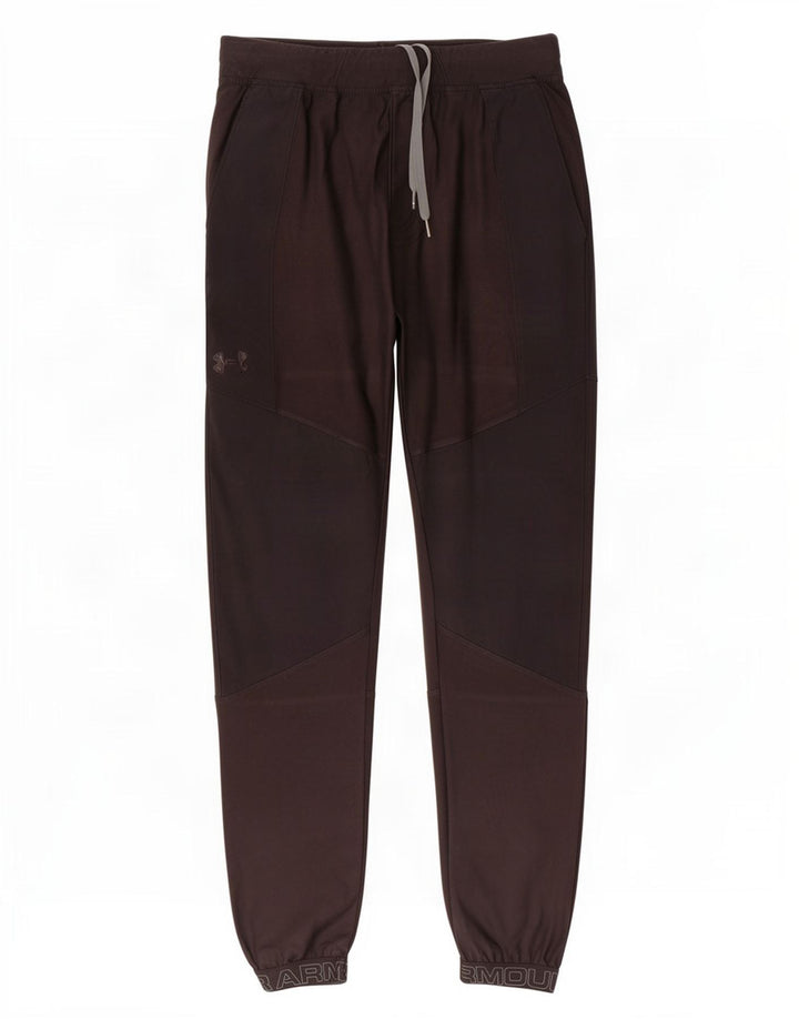 Calça esportiva masculina Under Armour Graphic Joggers poliéster preto médio