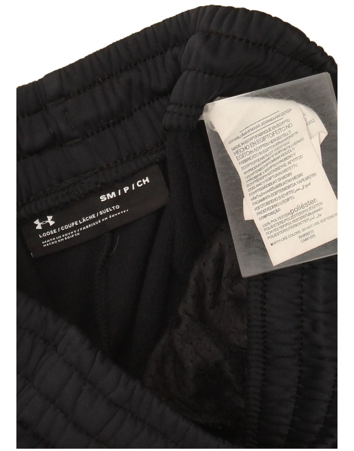 Under Armour Mens Calças de treino Joggers Pequeno W28 L30 Poliéster Preto