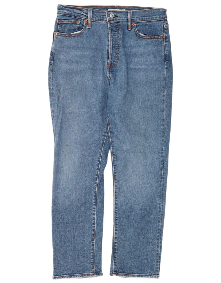 Calça jeans feminina Levi's Wedgie Straight W31 L28 azul