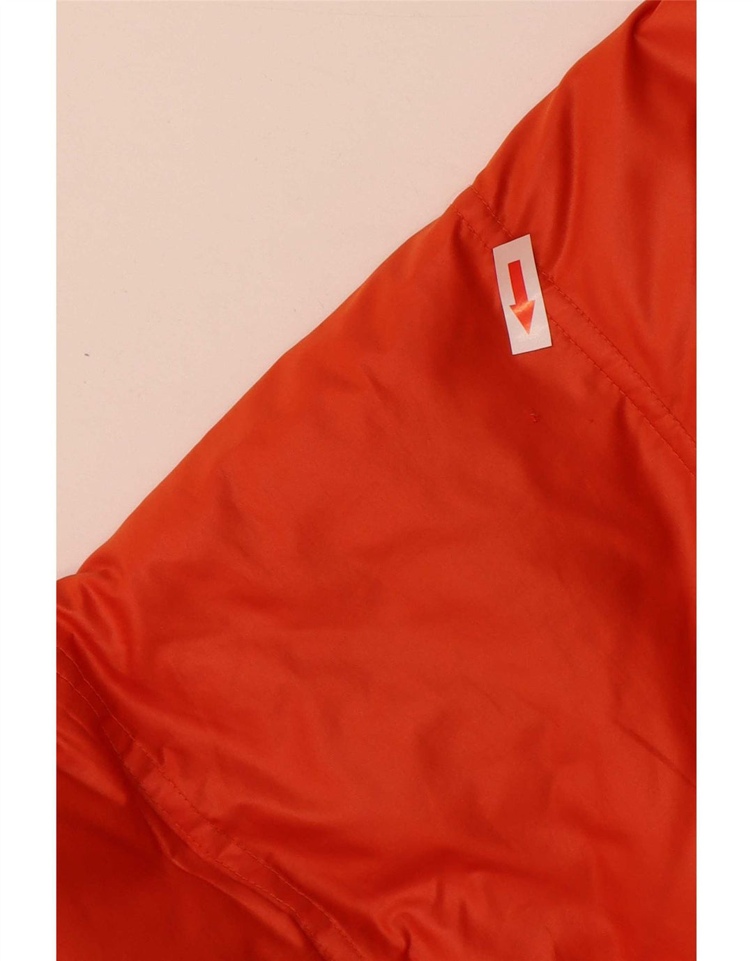 Jaqueta masculina Fila com capuz acolchoada UK 36 poliéster laranja pequeno