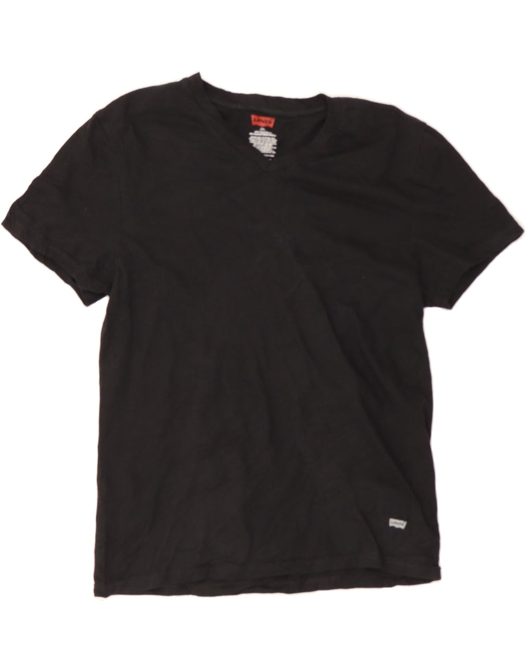 LEVI'S Womens T-Shirt Top EU 38/40  Medium Black Cotton Vintage Levi's and Second-Hand Levi's from Messina Hembry 