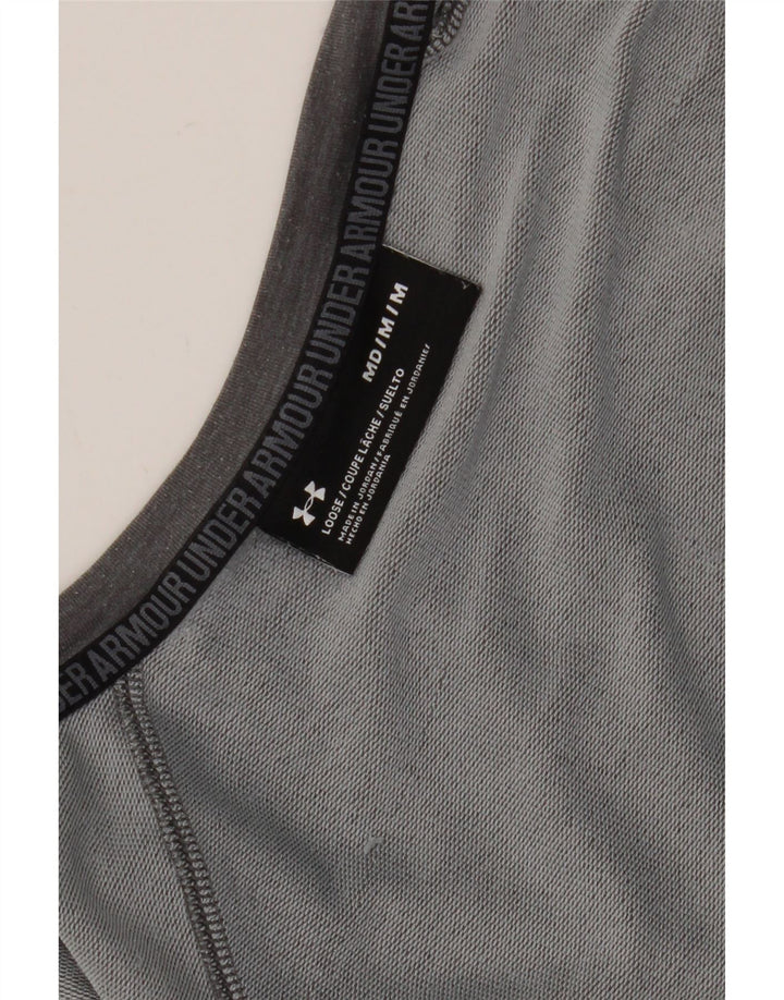 Under Armour feminino gráfico solto ajuste moletom jumper Reino Unido 14 cinza médio