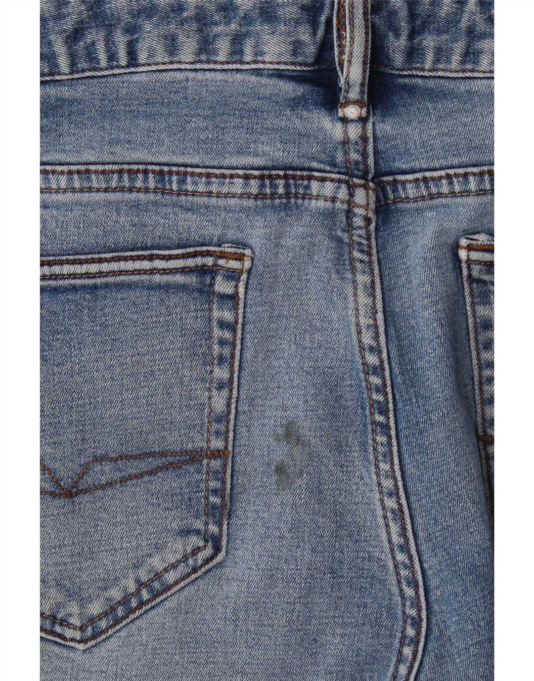 Jeans retos masculinos Diesel W32 L32 algodão azul