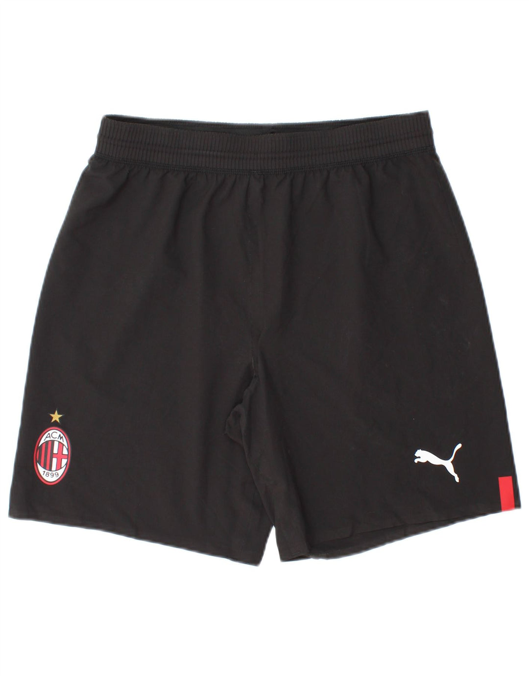 Puma Masculino AC Milan Sport Shorts Médio Preto Poliéster