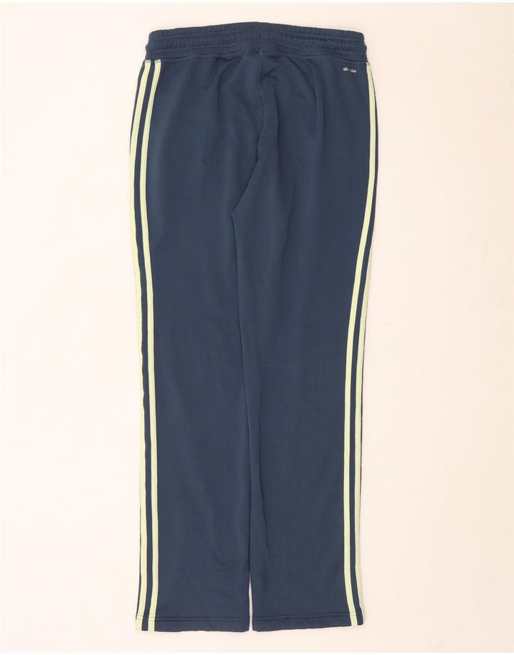Calça Adidas Climalite Feminina UK 12/14 Médio Azul Marinho