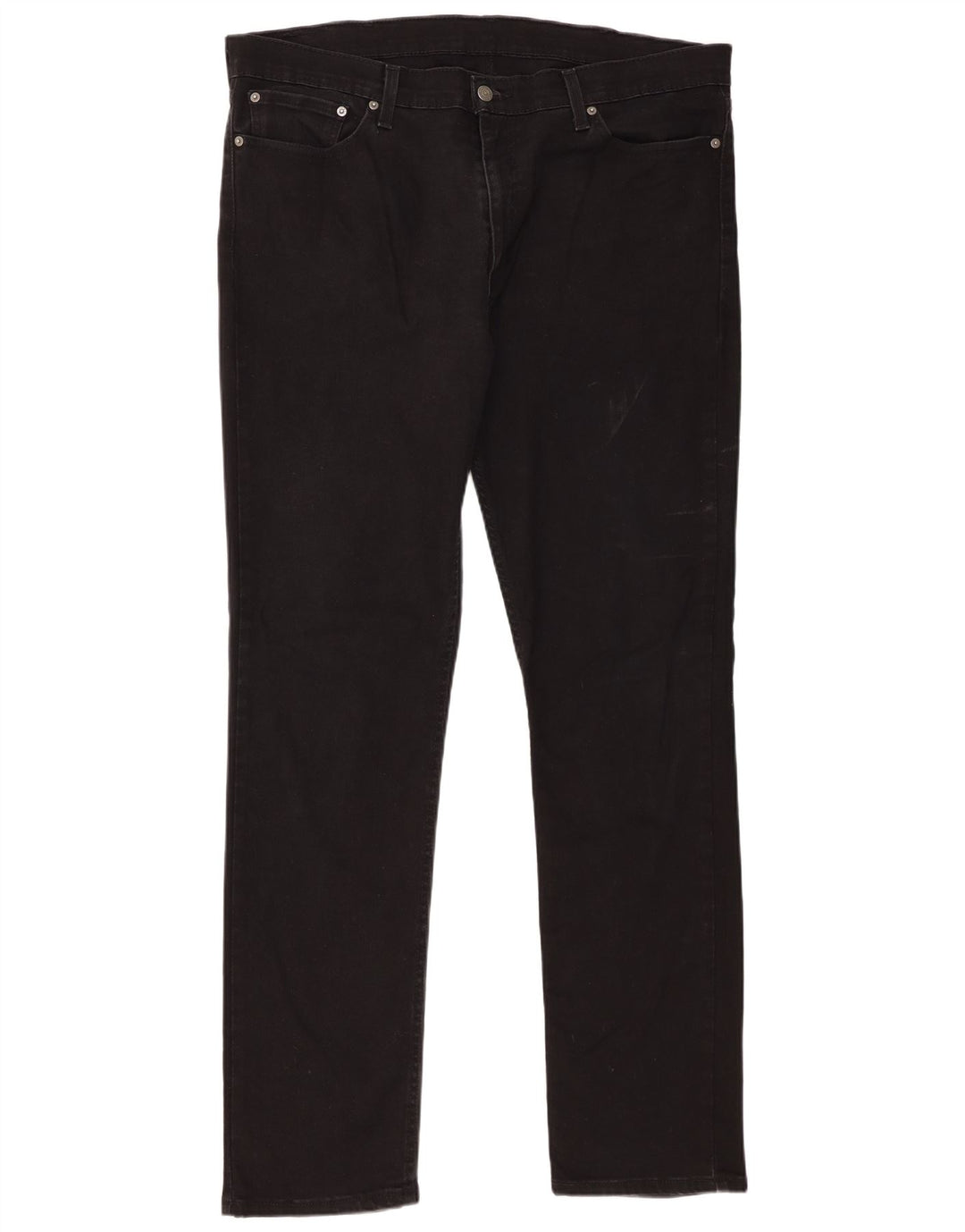 Levi's Masculino 511 Slim Jeans W38 L34 Algodão Preto