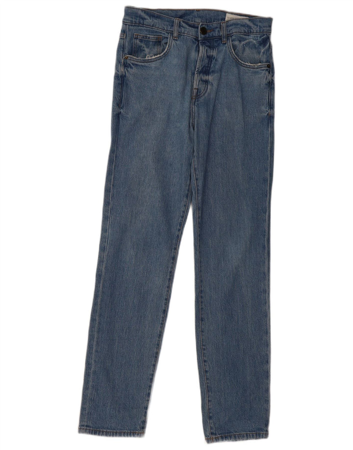 Jeans VINTAGE masculino stretch reto W30 L32 algodão azul