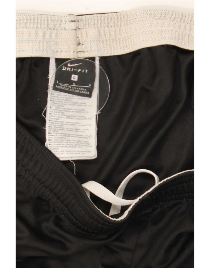 Nike Mens Dri Fit Sport Shorts Grande Poliéster Preto