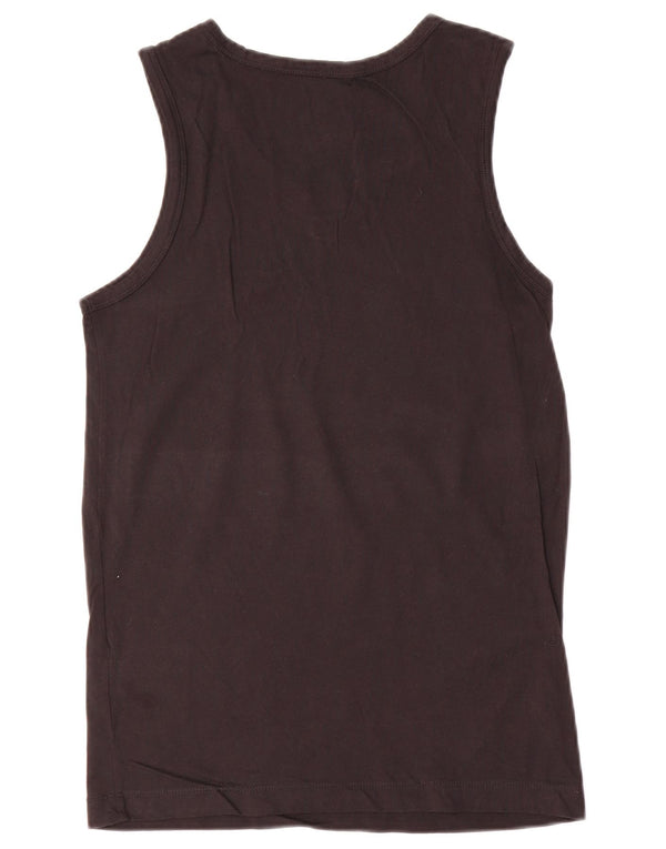 Colete gráfico masculino Nike XS preto algodão